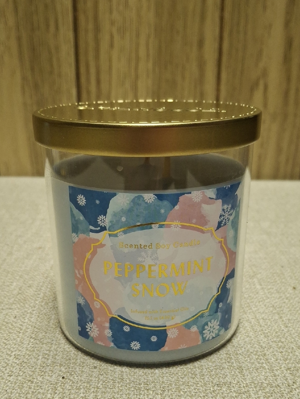 OPALHOUSE  Scented Candle NEW "Peppermint Snow"